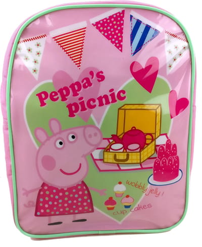 PEPPA PIG Picknic Rugtas Rugzak School Tas Meisjes Lief 2-5 Jaar Roze