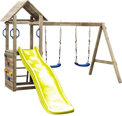 Swingking Speeltoestel Met Glijbaan Tour Maria Geel 175cm