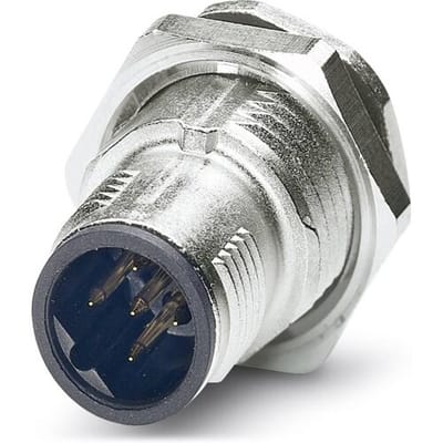 Phoenix Contact 1543647 Sensor/actuator inbouwconnector M12 Aantal polen (sensoren): 5 Stekker, inbouw 20 stuk(s) Package