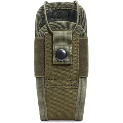 1 STuks Tactische Molle Radio Pouch Taille Tas Houder voor Walkie Talkie Draagbare Interfoon Holster Draagtas Jagen Kamperen Green