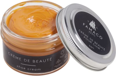 Famaco Creme de Beaute schoensmeer- 50ml - oranje (mandarijn) (313)