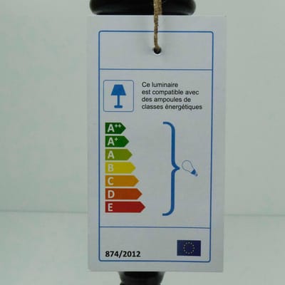 lampvoet ornament zwart 12x12x40cm