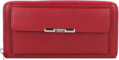Esquire Helena Portemonnee RFID Leer 19 cm - Dames - Horizontaal - rot