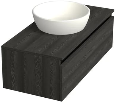 Dutchline Badmeubel Onderkast – Lumiere – 100x46cm – 1 Lade – 1 Uitsparing