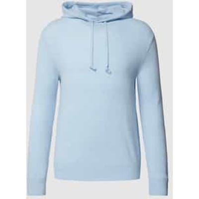 Hoodie met ribboorden