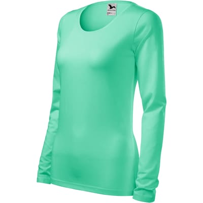 Dames-T-shirt met lange mouwen Malfini Slim 139