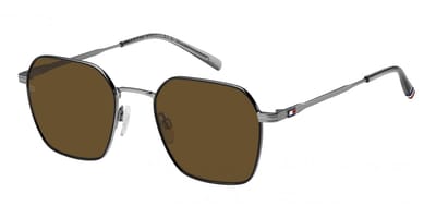 Tommy Hilfiger TH 2133/S Matte black ruthenium 53/21/145 MAN Zonnebrillen