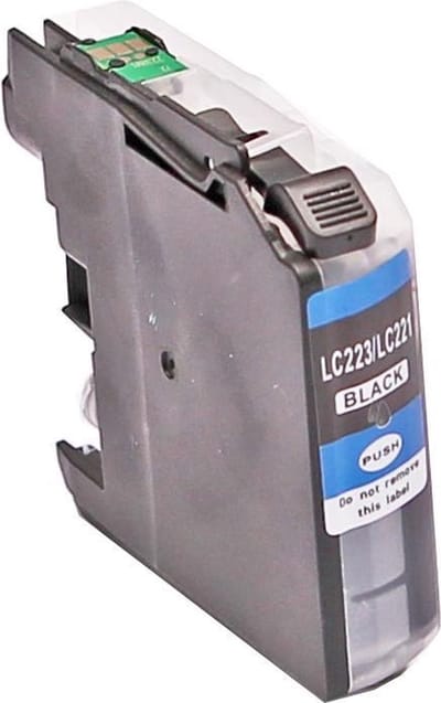 ABC huismerk inkt cartridge geschikt voor Brother LC-221BK LC-223BK zwart voor Brother DCP-J4120DW DCP-J562DW MFC-J1100 MFC-J1140W MFC-J1150DW MFC-J1170DW MFC-J1180DWT MFC-J4420DW MFC-J4425DW MFC-J4620