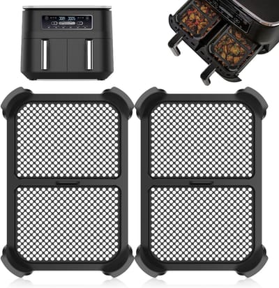 Accessoires voor Airfryer - Herbruikbare Siliconen Spatdeksel en Verwarmingselementen voor Optimale Kookresultaten