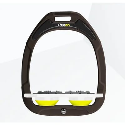 Plat Ultra Grip Zwart/Wit/Geel Flex-On Green Composite