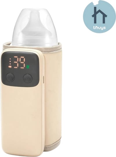Thuys - Draagbare Flessenwarmer - Flessenwarmer Onderweg - Flesverwarmer - Duurzaam - Extra Veilig