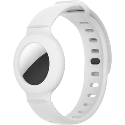 Mocaa AirTag Siliconen Armband Wit