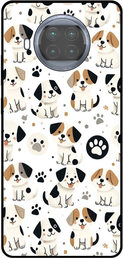 Smartphonica Telefoonhoesje Geschikt voor Xiaomi Mi 10T Lite met honden opdruk - TPU backcover case dog design geschikt voor Xiaomi Mi 10T Lite