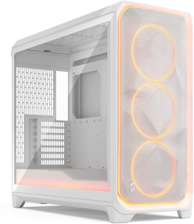Fractal Design Meshify 3 XL Ambience Pro RGB White - Case - Miditower - Wit