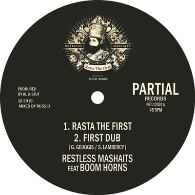 Restless Mashaits Feat. Boom Horns - Rasta The First (12" Single)