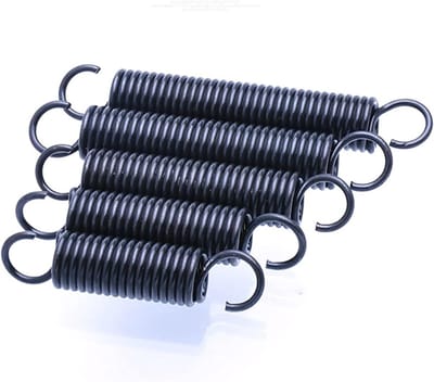 Trekveer - Expansieveer - Apparaten Repareren - Hoge Elasticiteit - 15 mm x 50 mm - Naturel/Zwart