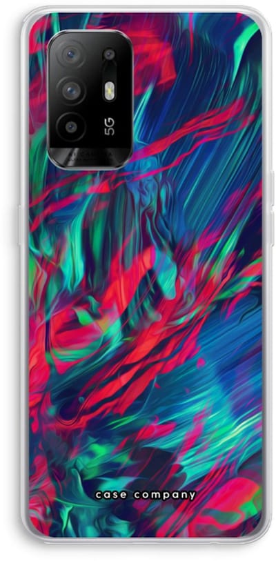 Case Company® - Hoesje geschikt voor Oppo A94 5G hoesje - Pilgrims Of The Sea - Soft Cover Telefoonhoesje - Bescherming aan alle Kanten en Schermrand