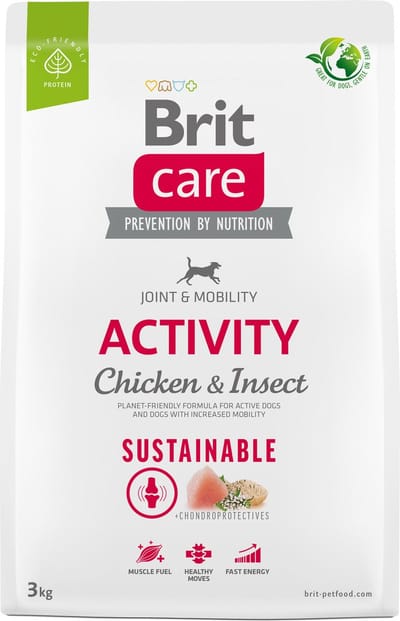 Brit Care Sustainable Activity Joint & Mobility Kip - Hondenvoer - 3 kg