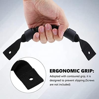 Dailygoods- Kano Handvat Vervanging 25 cm - Ergonomisch Ontwerp - Rubber/Nylon Handgreep - Voor Kajaks/Koffers - Eenvoudige Installatie - Kajakhandgreep