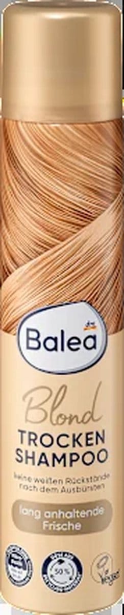 Balea Droogshampoo Blond – Frisse Volume & Verzorging voor Blond Haar – 200 ml