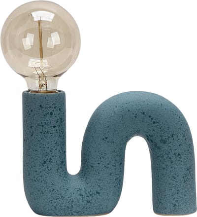 Luxus Europe - Tafellamp Berlin Blauw - Keramische Tafellamp - Design Tafellamp Binnen - Decoratieve Tafellamp - Modern Design