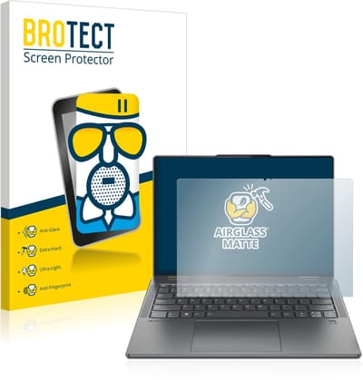 BROTECT - Screenprotector voor Lenovo Yoga 7i 14" 2-in-1 16:10 - Folie Beschermfolie Beschermglas matte