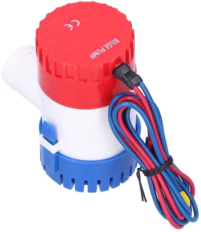 Spacnana 12V 24V Bilge Pump - 750 GPH - Laag Geluid - Duurzame Onderwaterpomp