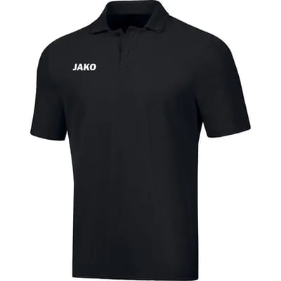 Jako Base Polo Dames - Zwart | Maat: 36