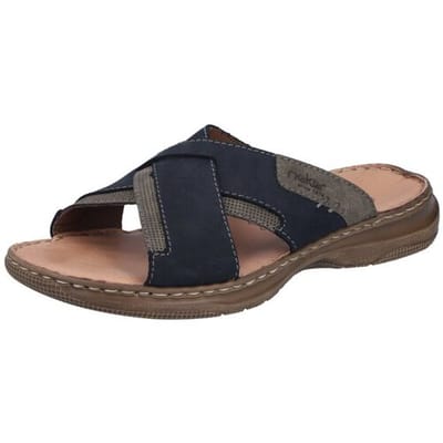Rieker -Heren - blauw donker - pantoffels & slippers - maat 40