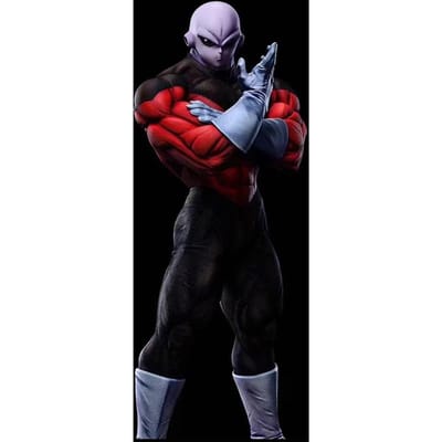 Anime Dragon Ball Z Jiren Figuur Drie Handen Verwisselbaar Volledige Kracht Jiren 25cm Pvc Actiefiguren Verzameling Model Speelgoed Cadeaus black