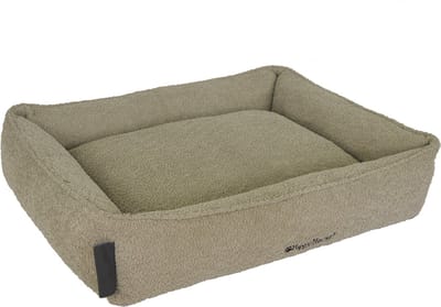 Happy-House Mand Rechthoekig Boucle Beige - Hondenmand - S