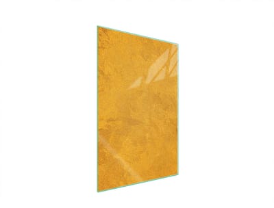 TMK ArtDeko - Snijplank - Beschermingspaneel - Glas - 35x52 cm - Gouden Kleur