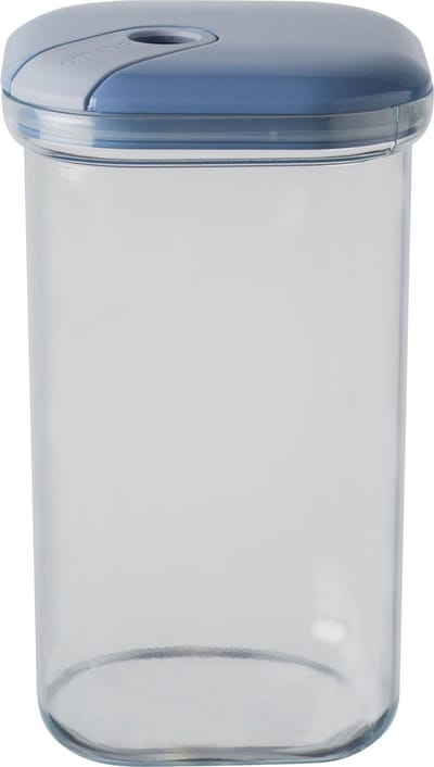 Omada - Pull Box Voorraadpot 1,5 liter - Polypropyleen - Blauw -