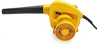 Elektrische Bladblazer - Stofzuiger Ventilator - Tuin Schoonmaken - Borstelloze Motor - 1050W Vermogen - Geel Zwart