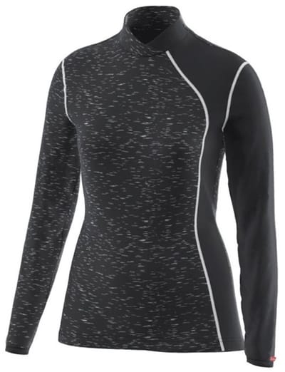 Loeffler Starlit Transtex® Warm Lange Mouwen Basislaag Zwart 36 Vrouw