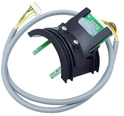 Luchtstroomsensor - Debimeter Sensor - Pelletkachel Prestaties - Met Aansluitkabel - 15 mm x 55 mm x 50 mm - Metaal