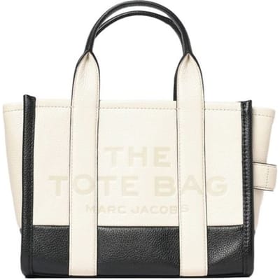 The Tote Bag Leather Handbag Wo - White