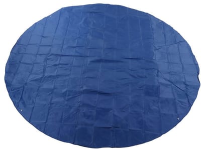 Dailygoods- Zwembadafdekking Opblaasbaar - Ronde Bescherming - Stofdicht - Gemakkelijk Op Te Bergen - Effectieve Buitenbescherming - Afmetingen 3.6 x 3.6 m