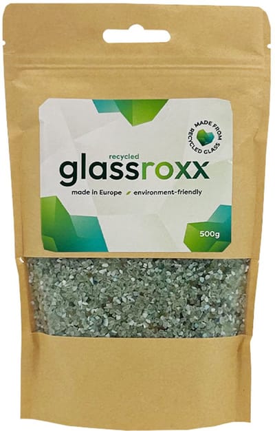 GlassRoxx Small Bleekgroen zakje 500gr-RBJ