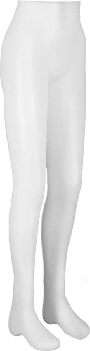 Gruppo Corso - Etalagebenen - Dame - Wit - Met Voetplaat - 120 cm