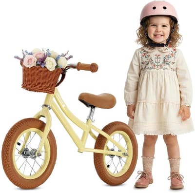 Loopfiets voor Kinderen - Balance Bike - Kind Ontwikkeling - Stevig Stalen Frame - 85 x 42 x 65 cm