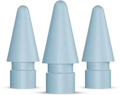 Buddi Replacement Tips - Stylus punten – Premium tips geschikt voor Apple Pencils en Buddi Wave – iPad pen vervangpunt – Replacement tips voor Apple Pencil - Set van 3 - Blauw