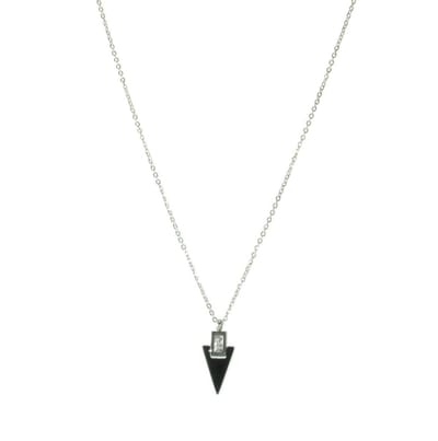 Behave - Ketting met minimalistisch hangertje - Stainless steel trend