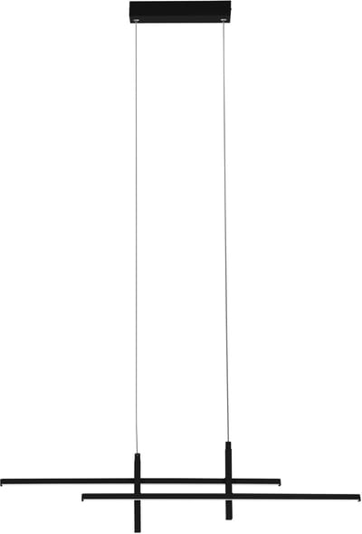 EGLO Trepiliano Hanglamp - LED - 110 cm - Zwart/Wit