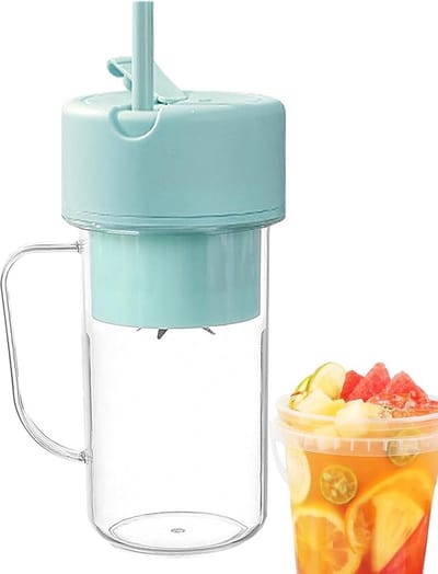 Home & Marker - Blender To Go - Mini Blender - Draagbare Blender - Portable Blender - Draadloze Blender - Roze - 420ML - BLENDZY