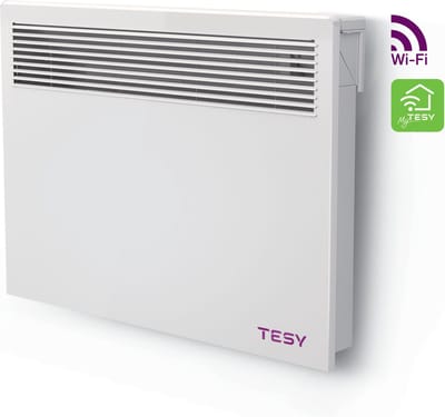 Elektrische LivEco Cloud verwarming 1500 Watt, Tesy WiFi convector CN051