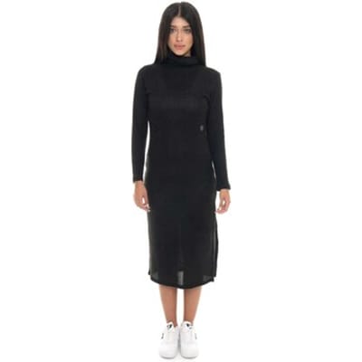 Midi-jurken Leone 1947 Woman Rib Dress Gold Studs