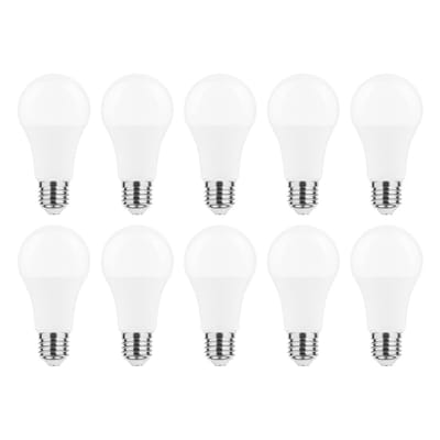 Modee E27 LED Lamp 13W - 1350lm - 2700K - Warm Wit - LED Globe A60 - Vervangt 91W Halogeen Gloeilamp - 10 stuks
