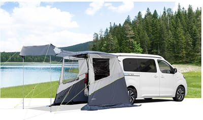 Brunner Escape - achterklep tent Peugeot Traveller, Citroën Spacetourer, Toyota Proace