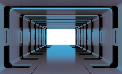 Space Science Fiction Modern Photo Wallcovering